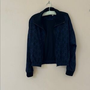 Athleta bomber style zippered jacket